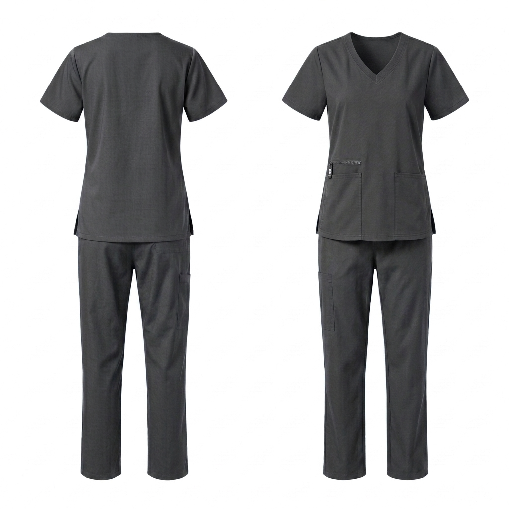 Unisex Flex Side Panel Scrub Set - MEi